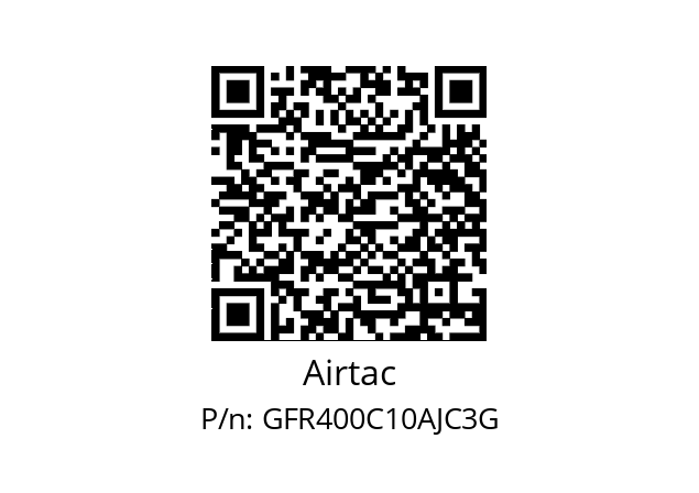  F&R GFR400C10-A-J-C3 Airtac GFR400C10AJC3G