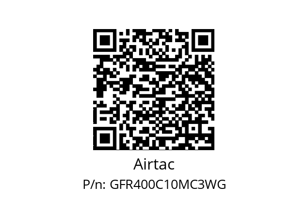  F&R GFR400C10-M-C3 5μ Airtac GFR400C10MC3WG