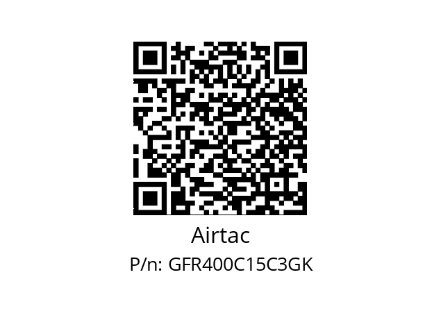  F&R GFR400C15-C3-K Airtac GFR400C15C3GK