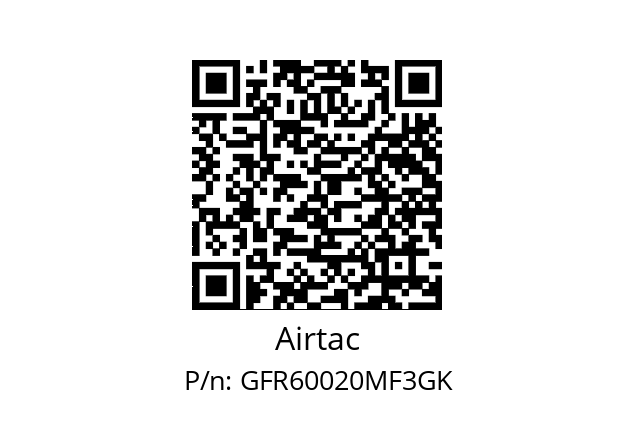  F&R GFR60020-M-F3-K Airtac GFR60020MF3GK