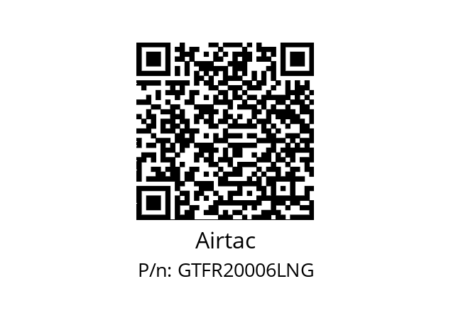  F&R GTFR20006-L-N Airtac GTFR20006LNG