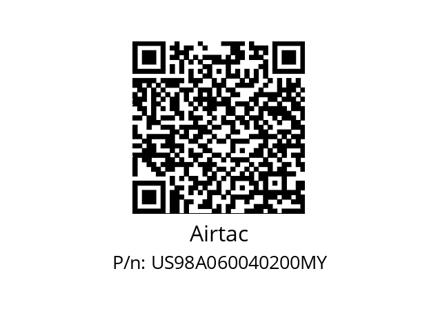  PU HoseΦ6XΦ4 Yellow 200M/Roll Airtac US98A060040200MY