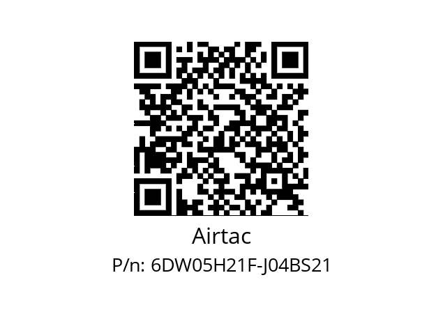   Airtac 6DW05H21F-J04BS21