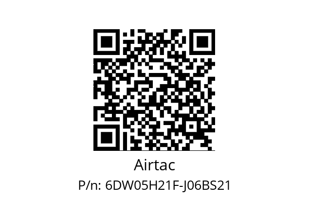   Airtac 6DW05H21F-J06BS21