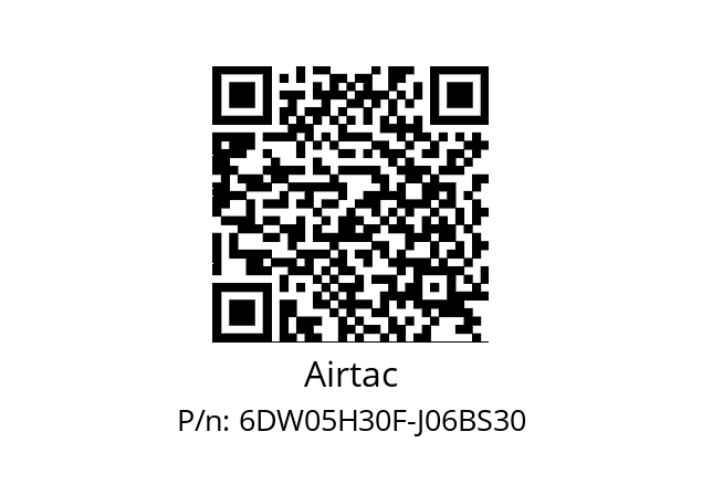   Airtac 6DW05H30F-J06BS30