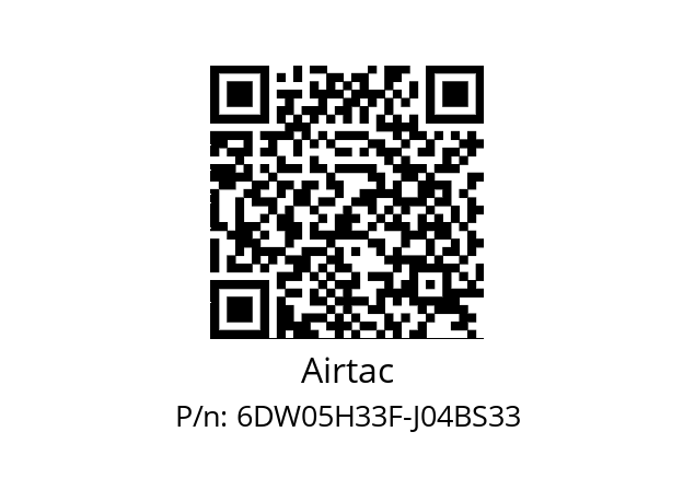   Airtac 6DW05H33F-J04BS33