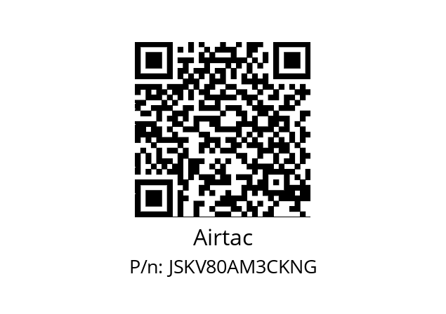   Airtac JSKV80AM3CKNG