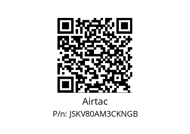   Airtac JSKV80AM3CKNGB