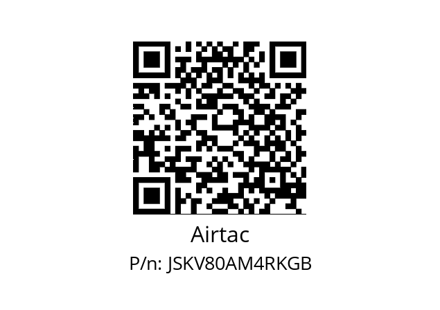   Airtac JSKV80AM4RKGB