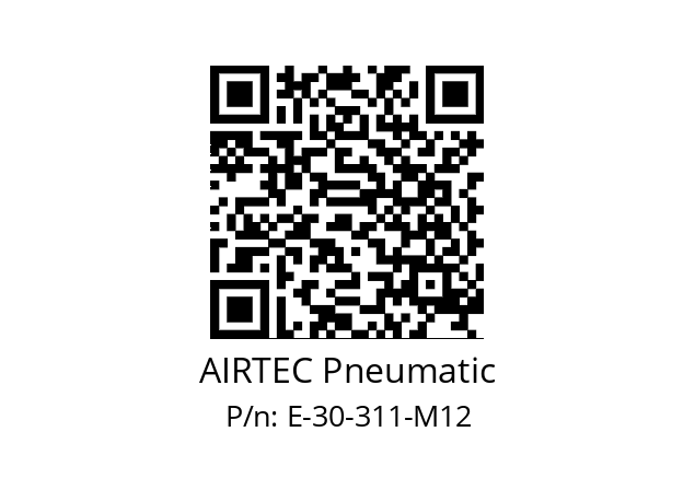   AIRTEC Pneumatic E-30-311-M12