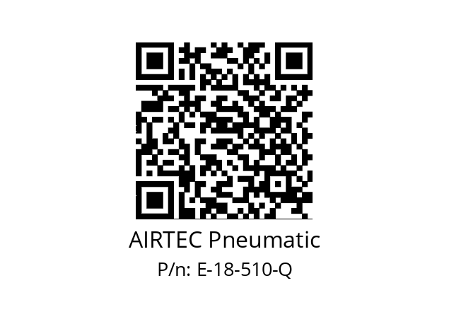   AIRTEC Pneumatic E-18-510-Q