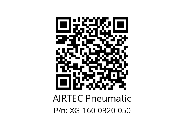   AIRTEC Pneumatic XG-160-0320-050