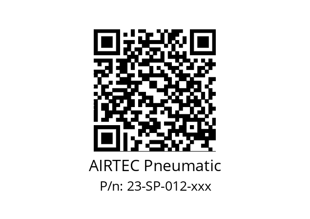   AIRTEC Pneumatic 23-SP-012-xxx