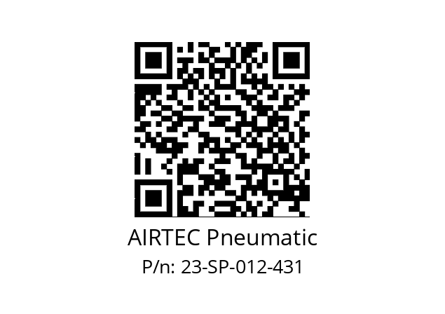   AIRTEC Pneumatic 23-SP-012-431