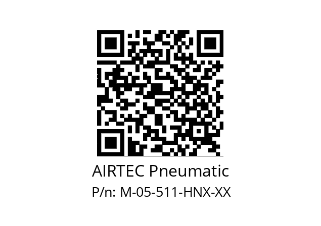   AIRTEC Pneumatic M-05-511-HNX-XX