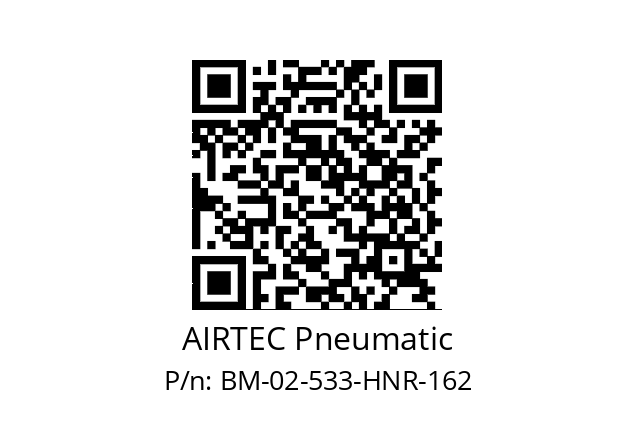   AIRTEC Pneumatic BM-02-533-HNR-162