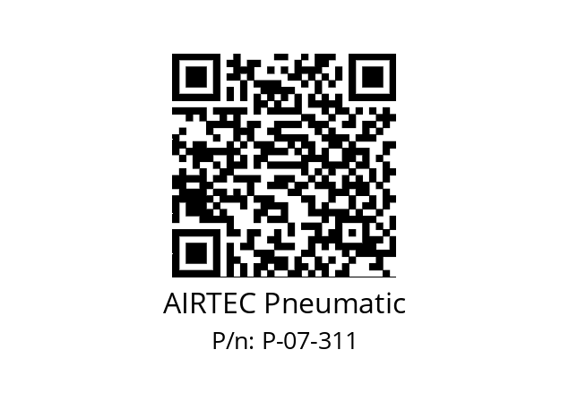   AIRTEC Pneumatic P-07-311