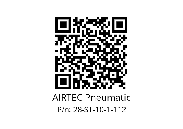   AIRTEC Pneumatic 28-ST-10-1-112