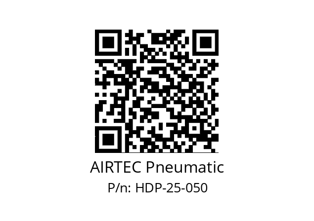   AIRTEC Pneumatic HDP-25-050