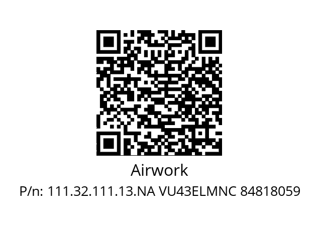   Airwork 111.32.111.13.NA VU43ELMNC 84818059