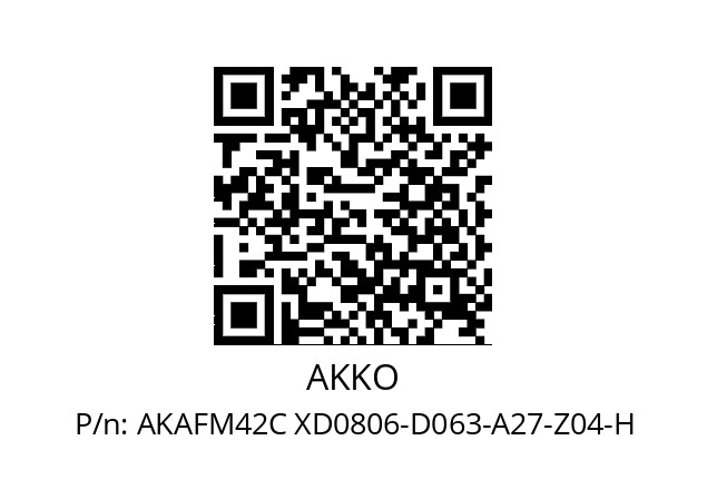   AKKO AKAFM42C XD0806-D063-A27-Z04-H