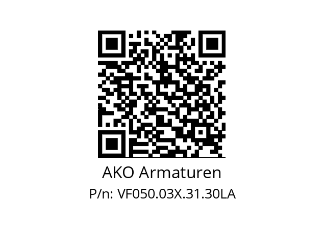   AKO Armaturen VF050.03X.31.30LA