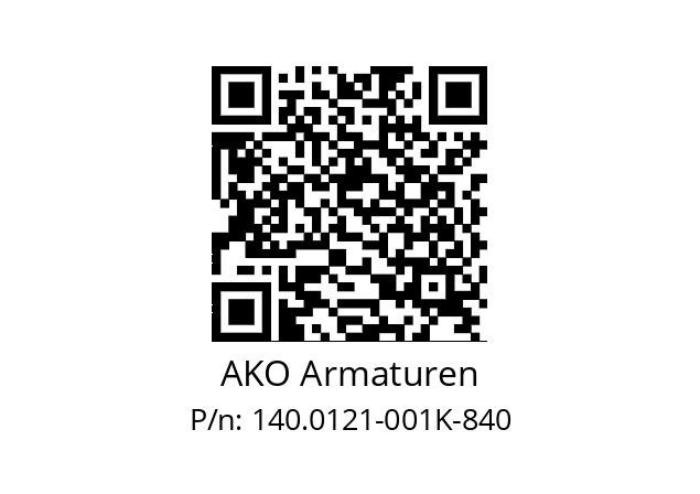   AKO Armaturen 140.0121-001K-840