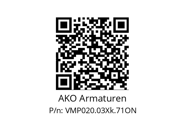   AKO Armaturen VMP020.03Xk.71ON