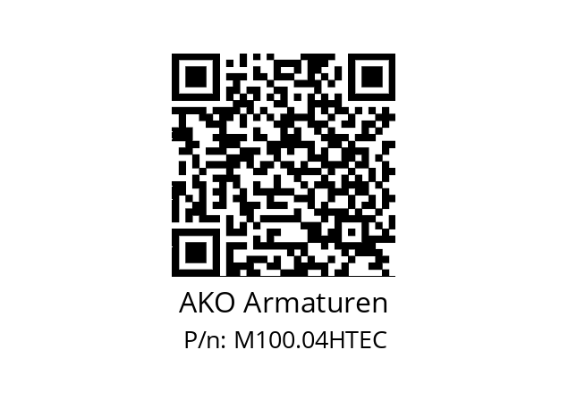   AKO Armaturen M100.04HTEC