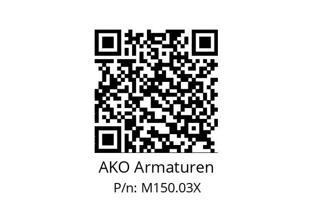   AKO Armaturen M150.03X