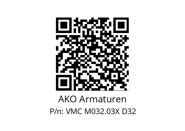   AKO Armaturen VMC M032.03X D32