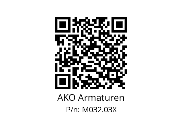   AKO Armaturen M032.03X