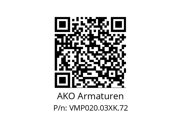   AKO Armaturen VMP020.03XK.72