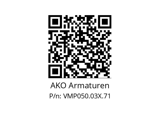   AKO Armaturen VMP050.03X.71