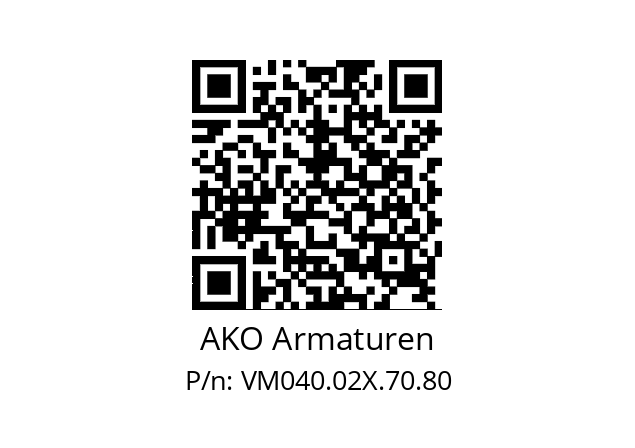   AKO Armaturen VM040.02X.70.80