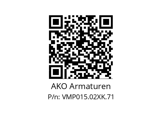   AKO Armaturen VMP015.02XK.71