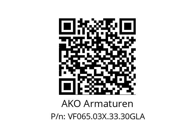   AKO Armaturen VF065.03X.33.30GLA