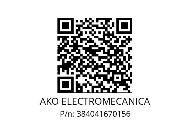   AKO ELECTROMECANICA 384041670156