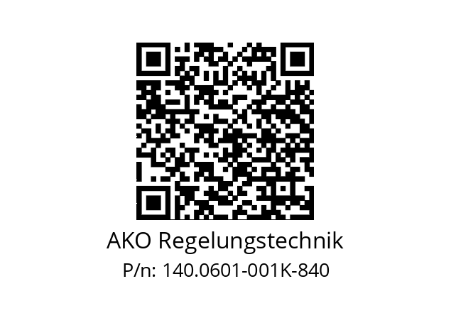   AKO Regelungstechnik 140.0601-001K-840