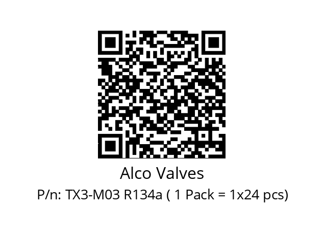   Alco Valves TX3-M03 R134a ( 1 Pack = 1x24 pcs)