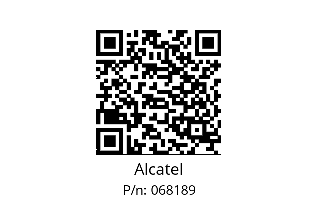   Alcatel 068189