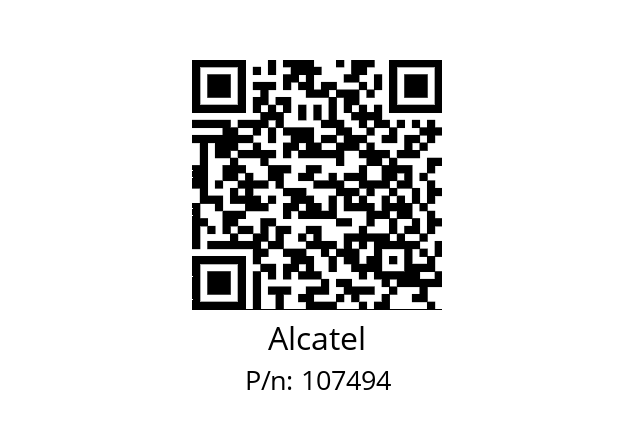   Alcatel 107494