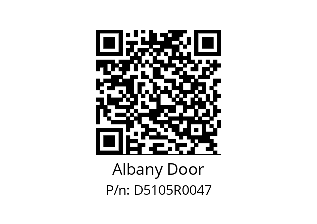   Albany Door D5105R0047