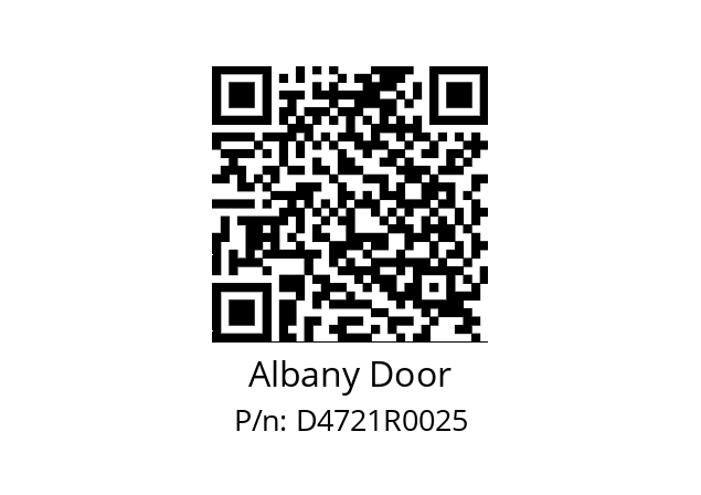   Albany Door D4721R0025