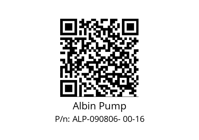   Albin Pump ALP-090806- 00-16