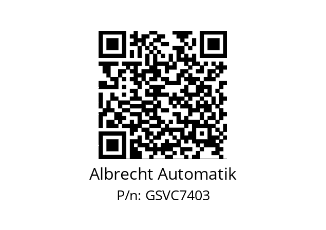   Albrecht Automatik GSVC7403