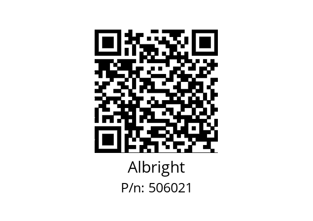   Albright 506021