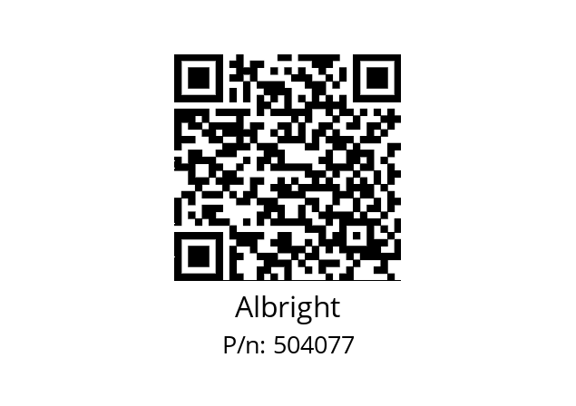   Albright 504077