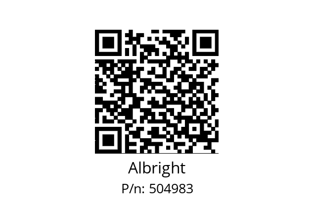   Albright 504983