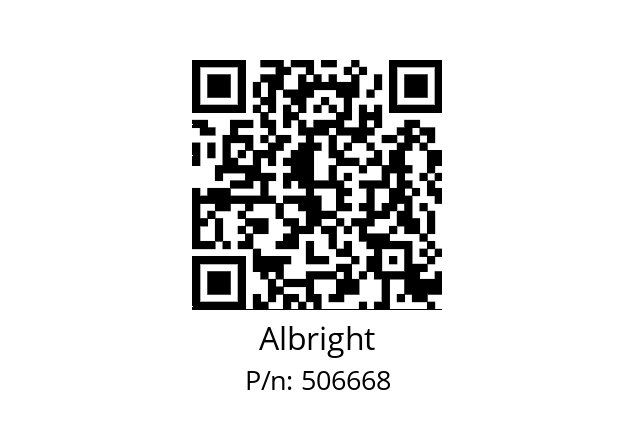   Albright 506668